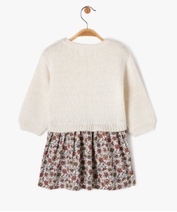 Robe 2 en 1 bébé fille - LuluCastagnette